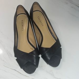 Talbots Navy Blue dress shoe size 9.5